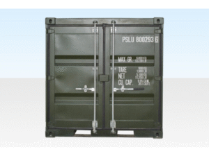 8FT SHIPPING CONTAINER (ONE TRIP) BLUE (RAL 5013)