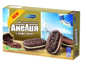 BISCUITS ANELIA COCOA WITH COFFEE CREAM 187g