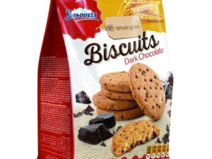 BISCUITS BOROVETS WITH DARK CHOCOLATE 100g