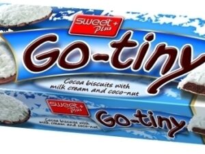 BISCUITS GO-TINY WITH MILK CREME & COCONUT POWDER 120g