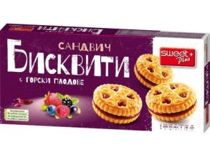 BISCUITS SANDWICH WILD BERRIES 165g