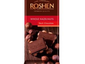 CHICOLATE ROSHEN DARK WITH WHOLE HAZELNUT 90g