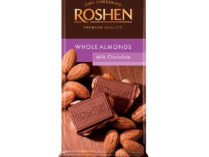 CHICOLATE ROSHEN MILK WITH WHOLE ALMONDS 90g