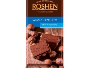CHICOLATE ROSHEN MILK WITH WHOLE HAZELNUT 90g