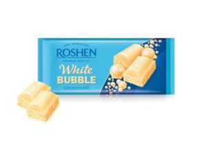 CHOCOLATE ROSHEN BUBBLE WHITE 80g