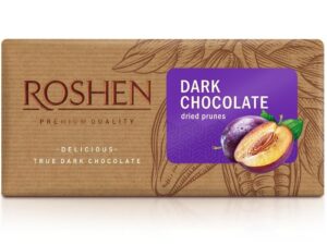 CHOCOLATE ROSHEN DARK WITH DRIED PRUNES 90g