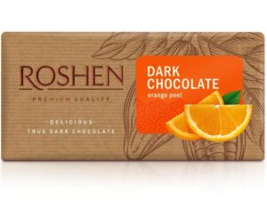 CHOCOLATE ROSHEN DARK WITH ORANGE PEEL 90g
