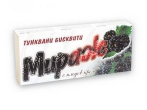 COVERED BISCUITS MIRAGE BLACKBERRY 216g