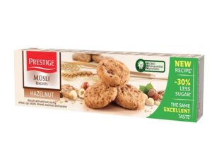 CRISPY BISCUITS WITH MUSLI HAZELNUT 94g