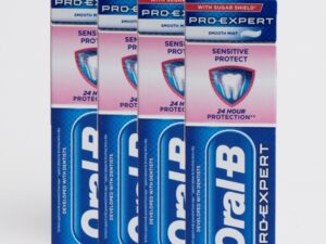 Oral B Pro Expert Sensitive & Whitening Toothpaste (4 x 75ml)
