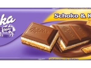 MILKA SCHOKO AND BISCUITS 300g