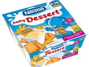 NESTLE BABY MILK DESSERT BISCUITS 4X100g