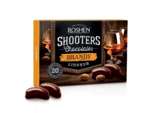 ROSHEN SHOOTERS CHOCOLATES WITH BRANDY LIQUEUR 150g
