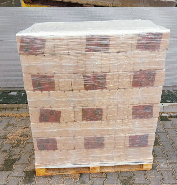 Hotlogs Round Wood Briquettes