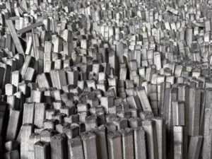 Bamboo Charcoal Briquettes Black Charcoal for Hookah Cube Pattern Made From Hard Wood Sawdust Premium Charcoal for Smoking