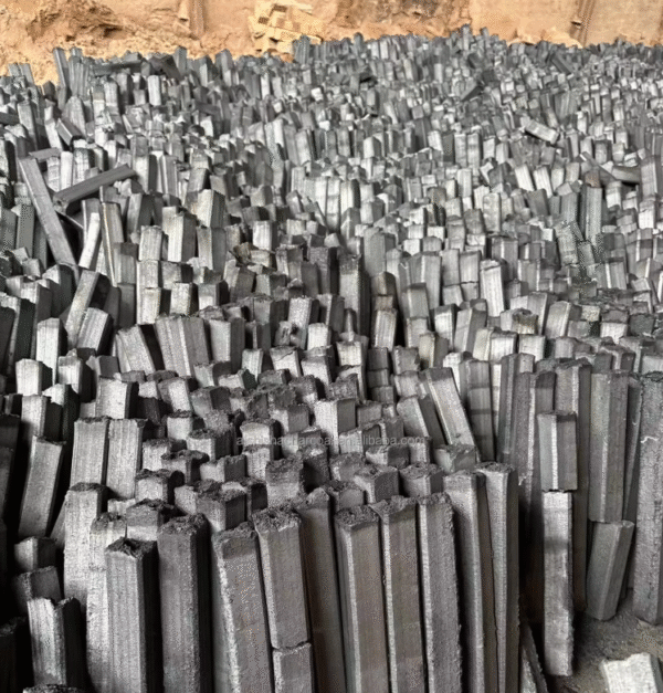 Bamboo Charcoal Briquettes Black Charcoal for Hookah Cube Pattern Made From Hard Wood Sawdust Premium Charcoal for Smoking