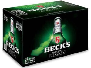 Beck’s Beer Bottle and Can